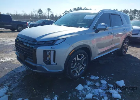 2023 Hyundai Palisade Limited из США, поврежденный, VIN KM8R5DGE3PU529202